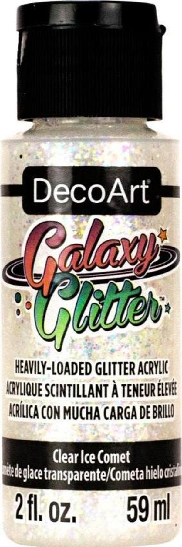 Decoart Galaxy Glitter Sim Akrilik Boya 2oz DGG18 - Image 1