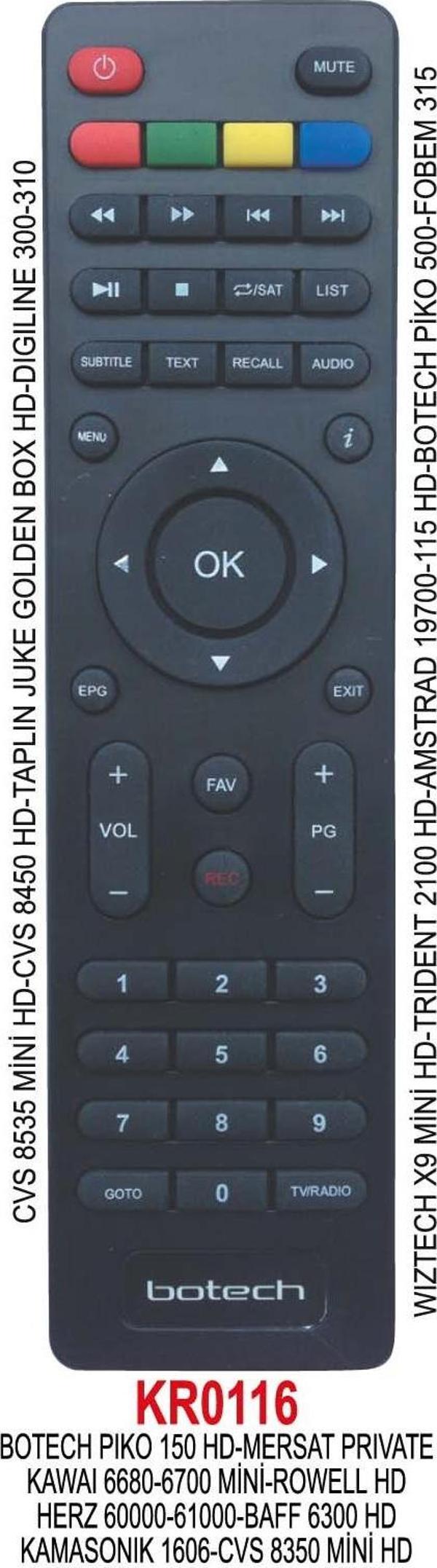 WIZTECH X9 MİNİ HD UYDU KUMANDA - Image 1