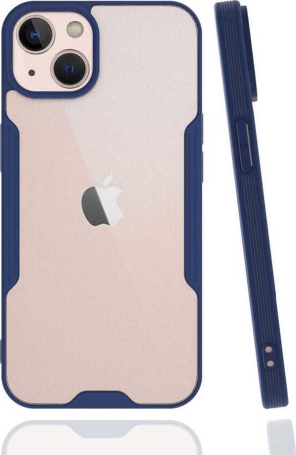 Zore İphone 13 Mini Uyumlu Parfe Kılıf-Lacivert - Image 1