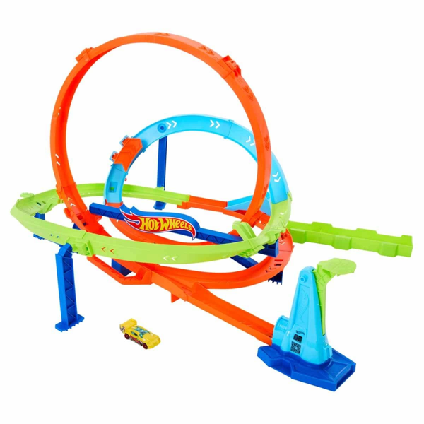 Hot Wheels Bumerang Çemberli Yarış Pisti HTK16 Kız Erkek Çocuk Oyuncak Eğitici Oyuncaklar - Image 1