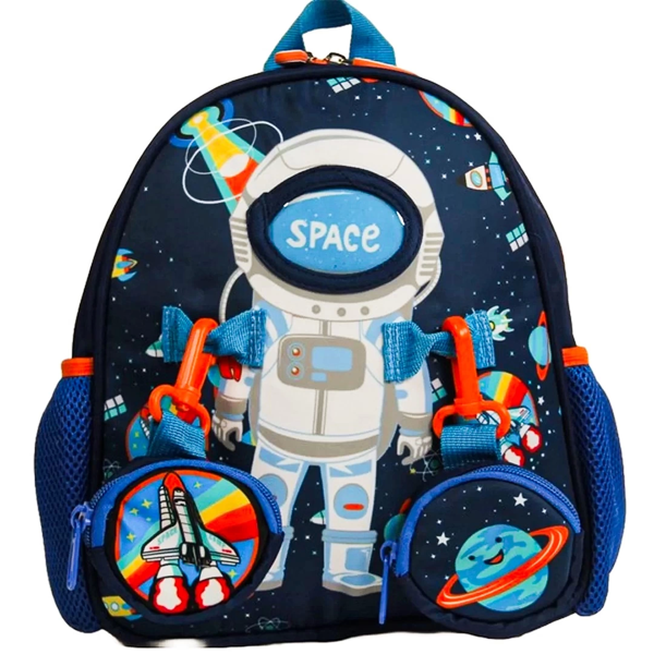 Vest Uzay Mini Sırt Çantası Kız Erkek Çocuk Oyuncak Eğitici Oyuncaklar - Image 1