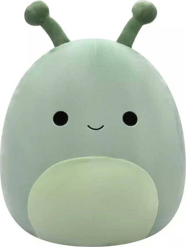 Squishmallows Zeytin Yeşili Sümüklüböcek 40cm Kız Erkek Çocuk Oyuncak Eğitici Oyuncaklar - Image 1