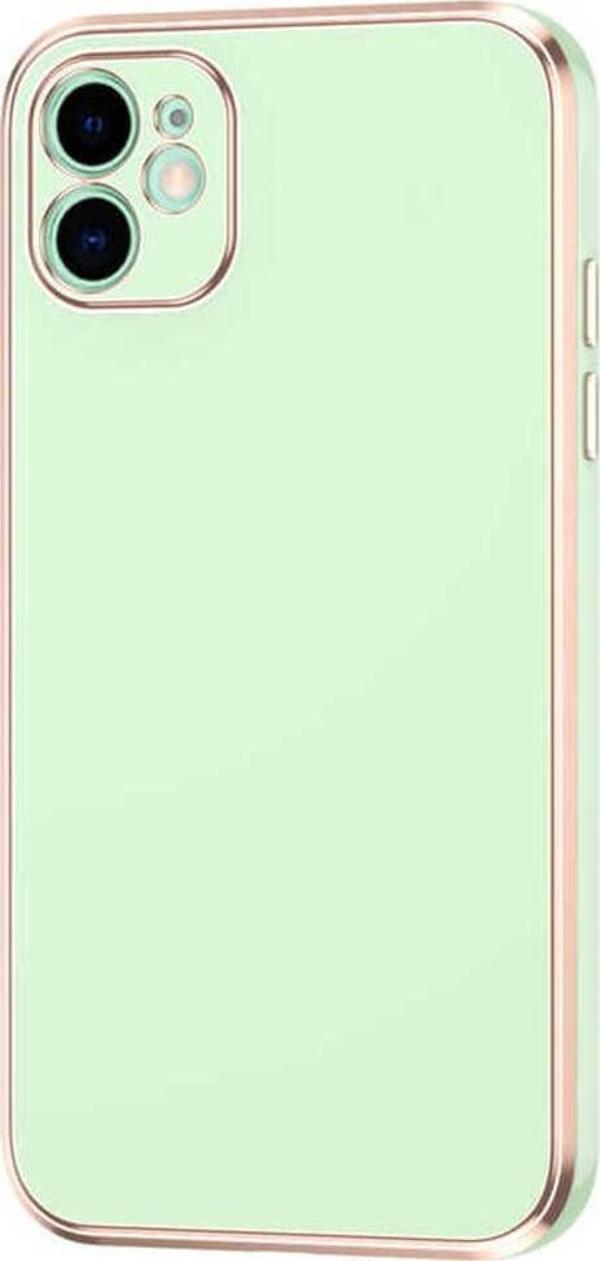 Resveq İphone 12 Uyumlu Zore Bark Kılıf-Yeşil - Image 1