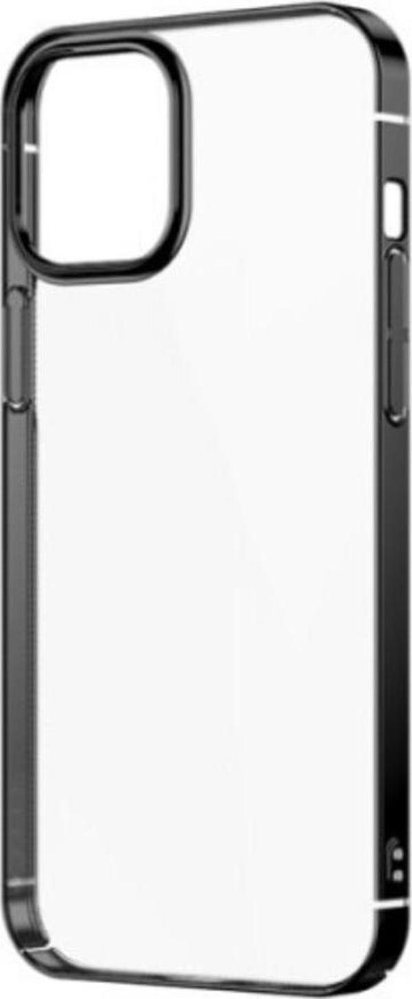 Safa İphone 12 Uyumlu Zore Pixel Kılıf-Siyah - Image 1