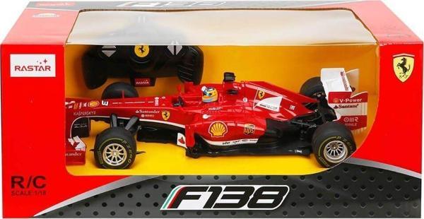 53800 Sunman, 1:18 Ferrari F138 Uzaktan Kumandalı Formula1 Kız Erkek Çocuk Oyuncak Eğitici Oyuncakla - Image 1