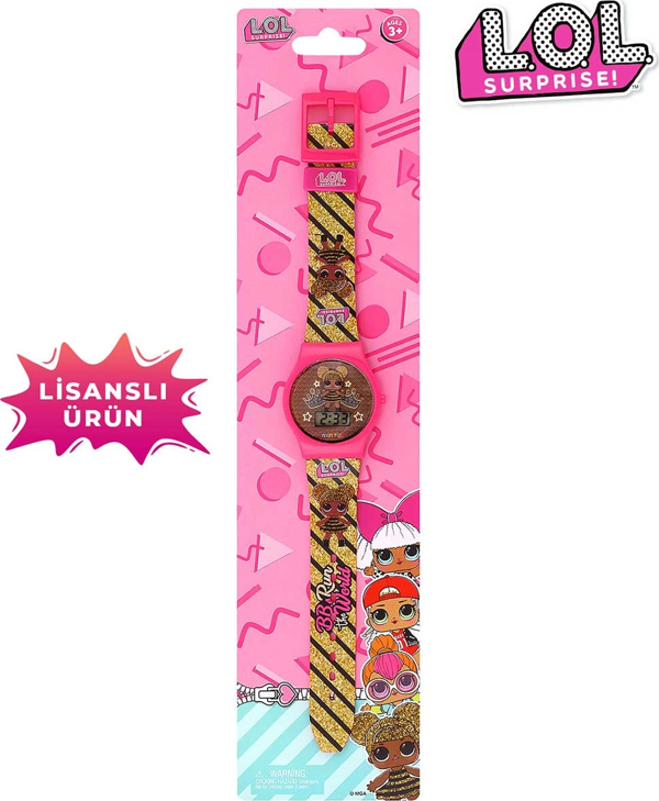 MiniFlak Lisanslı LOL Surprise LOL7151 Çocuk Kol Saati Kız Erkek Çocuk Oyuncak Eğitici Oyuncaklar - Image 1