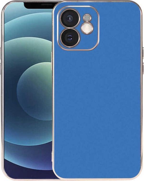 Safa İphone 12 Uyumlu Zore Viyana Kılıf-Saks Mavi - Image 1