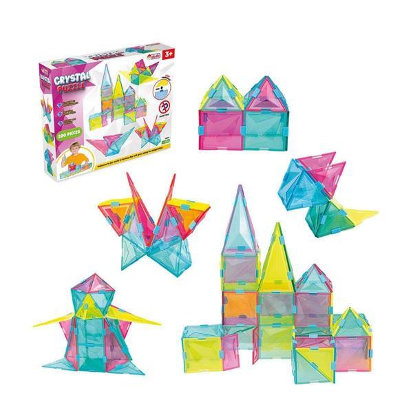 03924 Kristal Puzzle 200 Parça Kız Erkek Çocuk Oyuncak Eğitici Oyuncaklar - Image 1