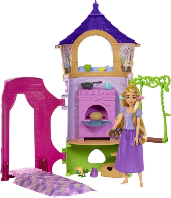 Rapunzel'in Kulesi Kız Erkek Çocuk Oyuncak Eğitici Oyuncaklar - Image 1