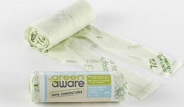 GreenAware Kompostlanabilir Poşet 12L (28 Adet) - Image 1