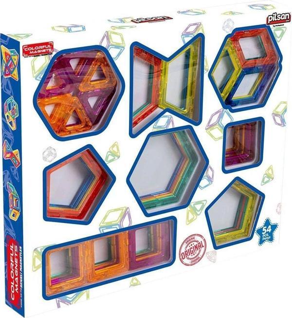 03 712 Renkli Magnetler Kız Erkek Çocuk Oyuncak Eğitici Oyuncaklar - Image 1