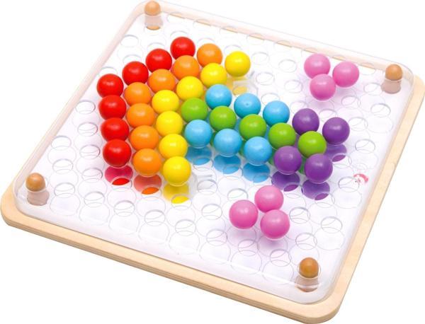 Classic World Ahşap Mozaik Bulmaca Kız Erkek Çocuk Oyuncak Eğitici Oyuncaklar - Image 1