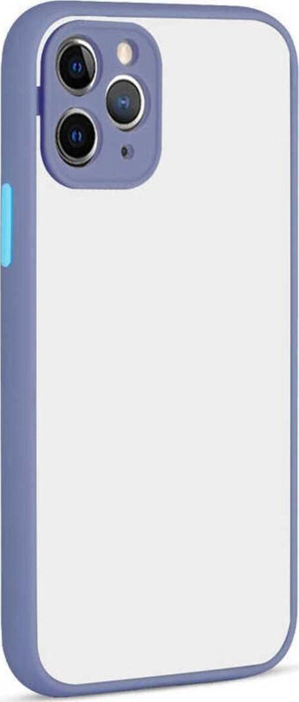 Kılıftech İphone 12 Pro Max Uyumlu Zore Hux Kılıf-Mor - Image 1