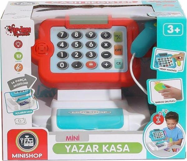 HUA-66105 Sesli ve Işıklı Dokunmatik Yazarkasa Kız Erkek Çocuk Oyuncak Eğitici Oyuncaklar - Image 1