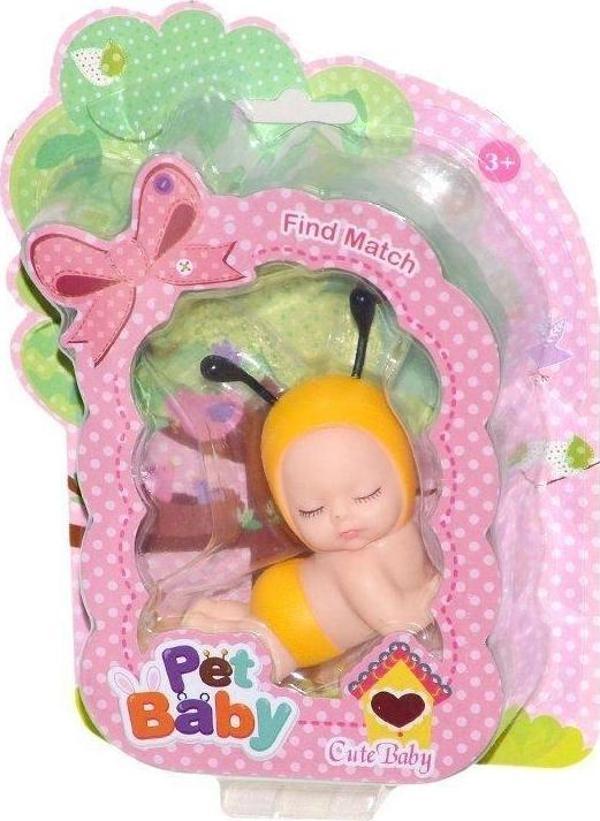 21113CD 4CD 5CD YB226643 Birlik, Şirin Uyuyan Bebekler - Pet Baby - 1adet stokta olan gönderilir Kız - Image 1