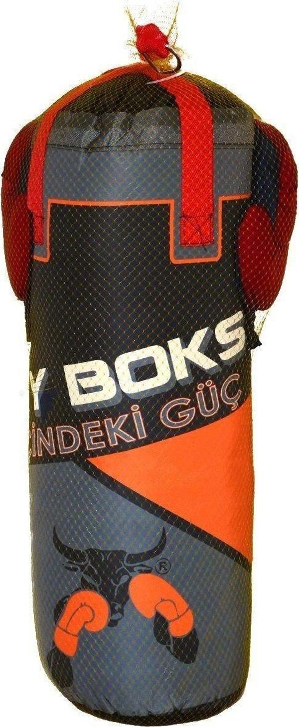 5664 Yeni Baskılı Kum Torbası 60x20 -KY - Stokta Olan Renk Gönderilir Kız Erkek Çocuk Oyuncak Eğitic - Image 1