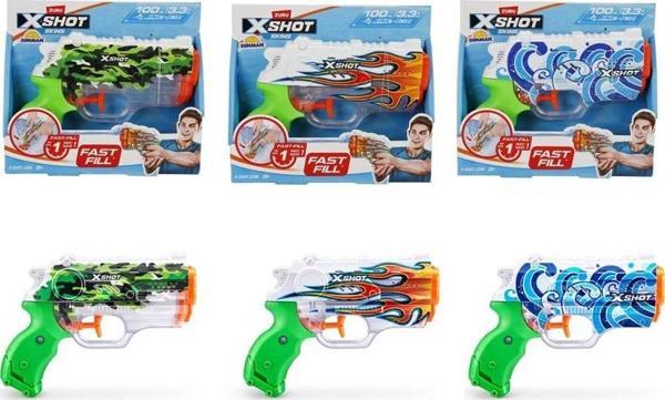 X-Shot Skins Nano Fast Fill Su Tabancası 19cm 100 Ml - 4582 - 1adet Fiyatıdır Kız Erkek Çocuk Oyunca - Image 1