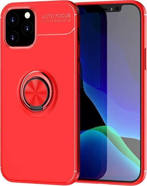 Kılıftech İphone 12 Pro Uyumlu Zore Ravel Silikon Kılıf-Kırmızı - Image 1