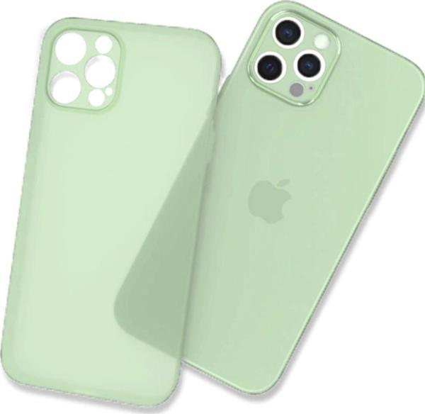 Göktuğ Aksesuar İphone 12 Pro Uyumlu  Tiny Kılıf-Açık Yeşil - Image 1