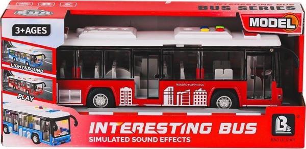 98051A 98051B IŞIKLI SESLİ YOLCU OTOBÜSÜ 18 Kız Erkek Çocuk Oyuncak Eğitici Oyuncaklar - Image 1