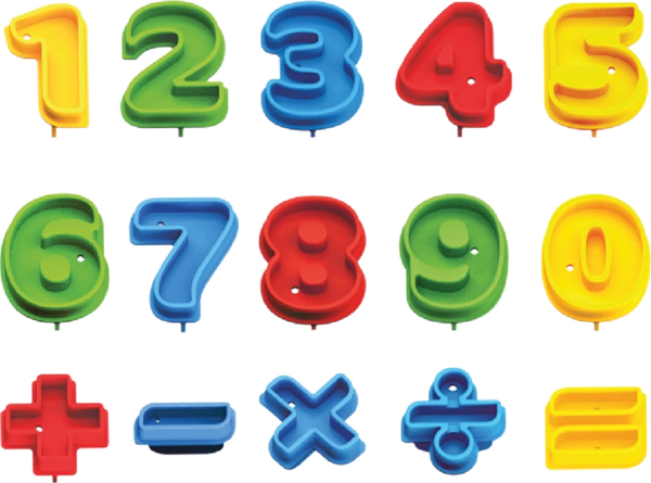 500 gr Artsand Numaralar Kum Seti Kız Erkek Çocuk Oyuncak Eğitici Oyuncaklar - Image 1