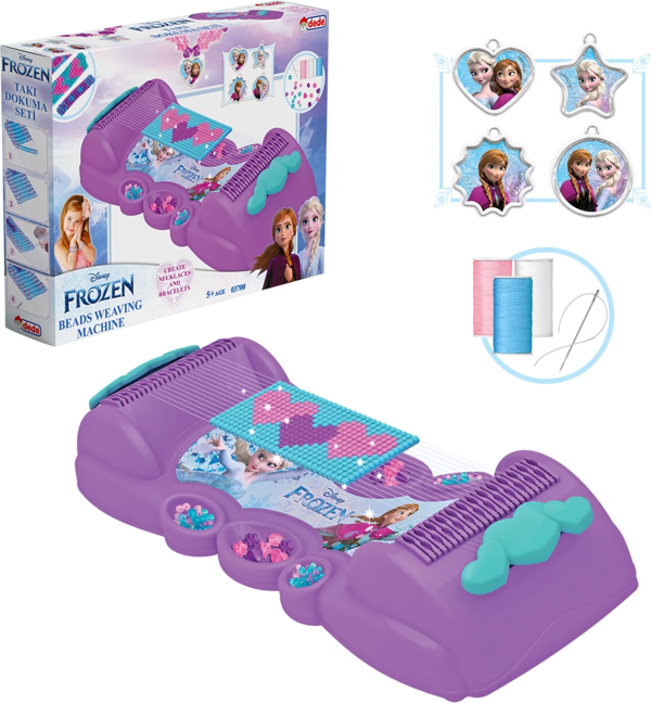 Frozen Takı Dokuma Seti Kız Erkek Çocuk Oyuncak Eğitici Oyuncaklar - Image 1