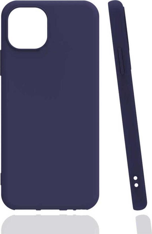 Safa İphone 13 Pro Max Uyumlu Zore Biye Silikon-Lacivert - Image 1