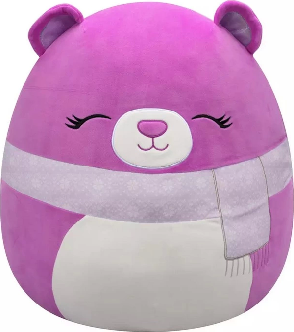 Squishmallows Mor Ayı 50cm Kız Erkek Çocuk Oyuncak Eğitici Oyuncaklar - Image 1