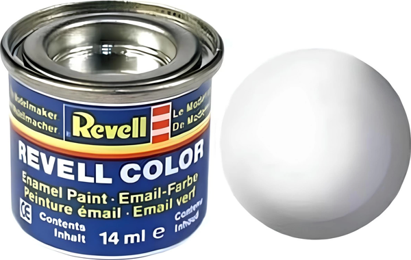 Revell White Gloss 14 ml Kız Erkek Çocuk Oyuncak Eğitici Oyuncaklar - Image 1