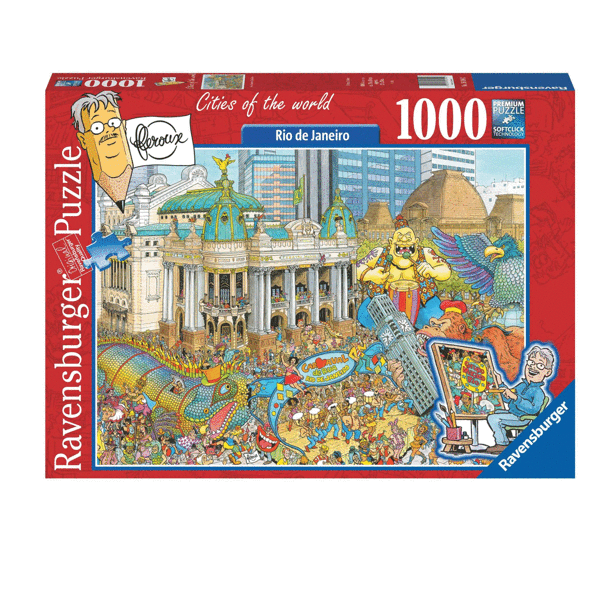 161942 Ravensburger Rio 1000 Parça Puzzle Kız Erkek Çocuk Oyuncak Eğitici Oyuncaklar - Image 1