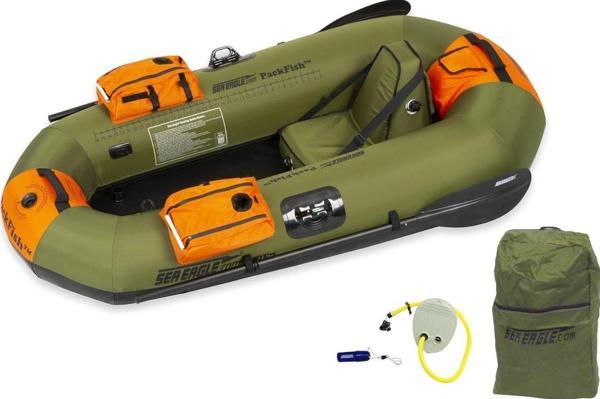 Sea Eagle PackFish 7 Ultra Hafif Şişme Balıkçı Botu  - Image 1