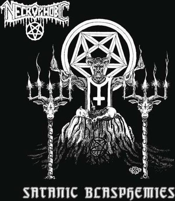 Necrophobic Satanic Blasphemies (Re-issue 2022) Plak - Image 1