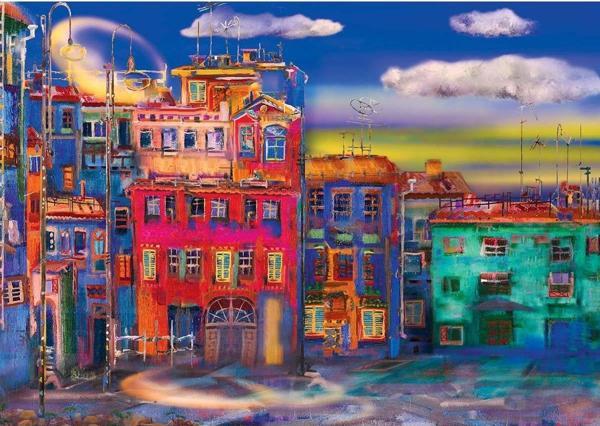 KS Night without the Moon 1000 Parça Puzzle Kız Erkek Çocuk Oyuncak Eğitici Oyuncaklar - Image 1