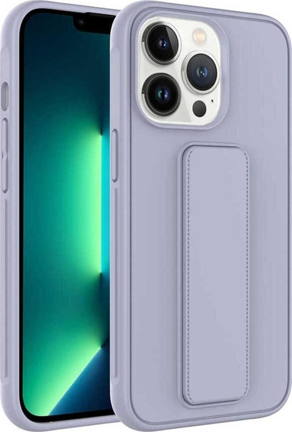 Szr Store İphone 14 Pro Uyumlu Zore Qstand Kılıf-Gri - Image 1