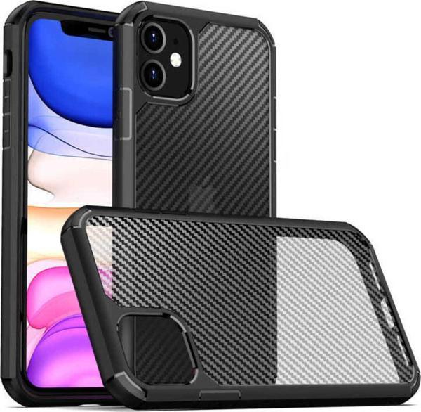 Base Dijital İphone 11 Uyumlu Zore İnoks Kılıf-Siyah - Image 1