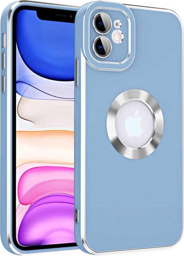 Base Dijital İphone 11 Uyumlu Zore Kongo Kılıf-Mavi - Image 1