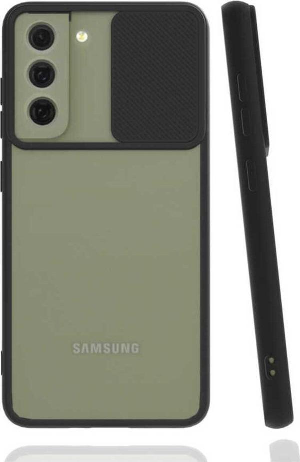 Zore Galaxy S22 Plus Uyumlu Lnsm-İ Kılıf-Siyah - Image 1