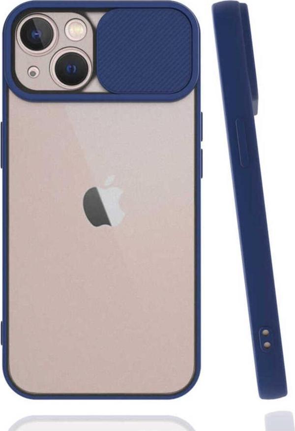 Zore İphone 13 Uyumlu Lnsm-İ Kılıf-Lacivert - Image 1