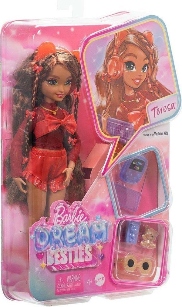 HYC23 Barbie Dream Besties Ana Karakter Bebekler Teresa Kız Erkek Çocuk Oyuncak Eğitici Oyuncaklar - Image 1