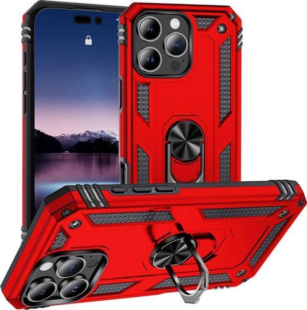 Kılıftech Apple İphone 16 Pro Max Kılıf Zore Vega Kapak-Kırmızı - Image 1
