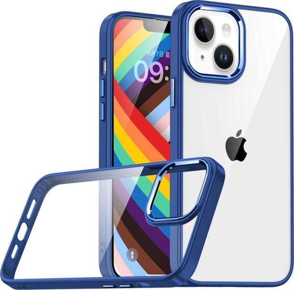 Zore İphone 14 Plus Uyumlu Flora Kılıf-Lacivert - Image 1