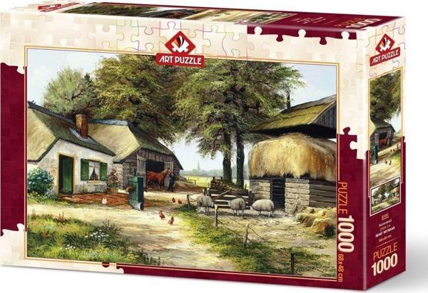 5181 Art Puzzle Çiftlik Evi 1000 Parça Puzzle Kız Erkek Çocuk Oyuncak Eğitici Oyuncaklar - Image 1