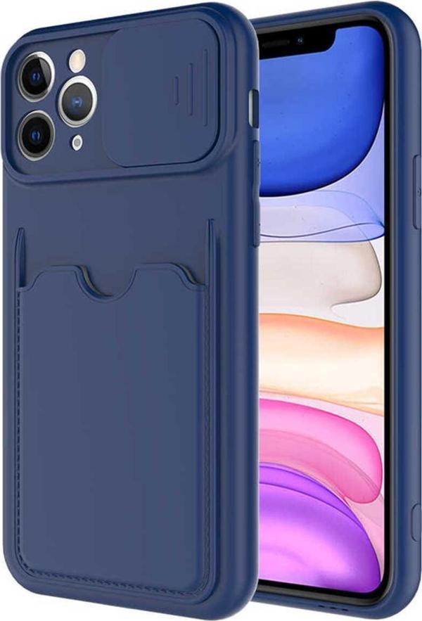 Safa İphone 11 Pro Max Uyumlu  Kartix Kılıf-Lacivert - Image 1