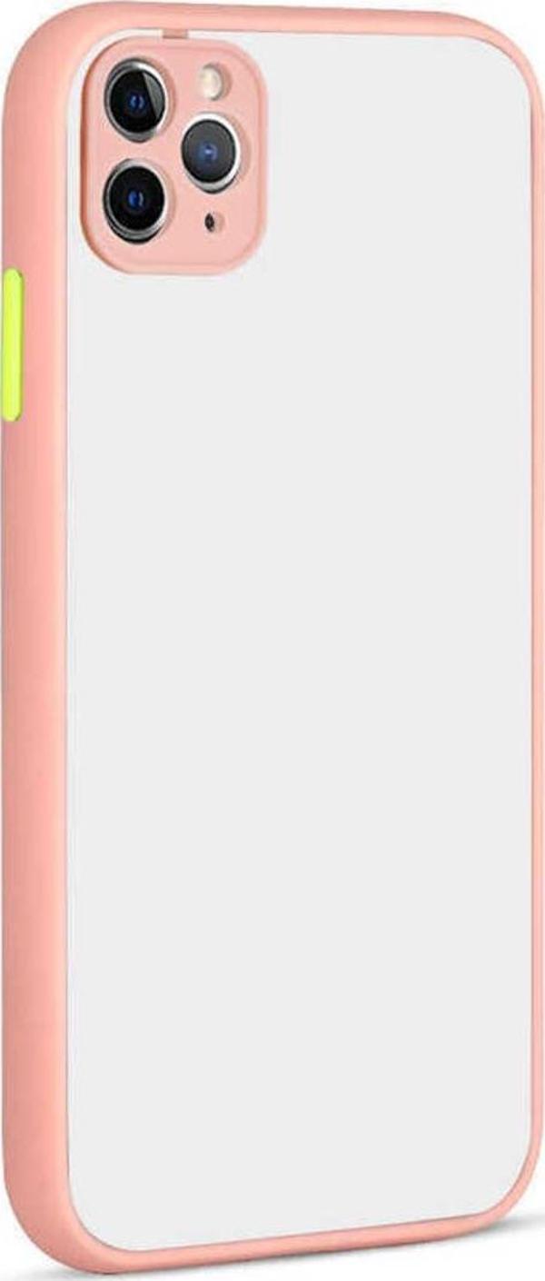 Bbs Teknoloji Grup İphone 11 Pro Max Uyumlu Zore Hux Kılıf-Pembe - Image 1