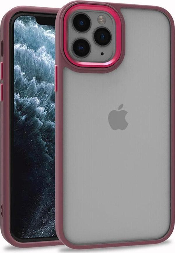 Safa İphone 11 Pro Max Uyumlu Zore Flora Kılıf-Kırmızı - Image 1
