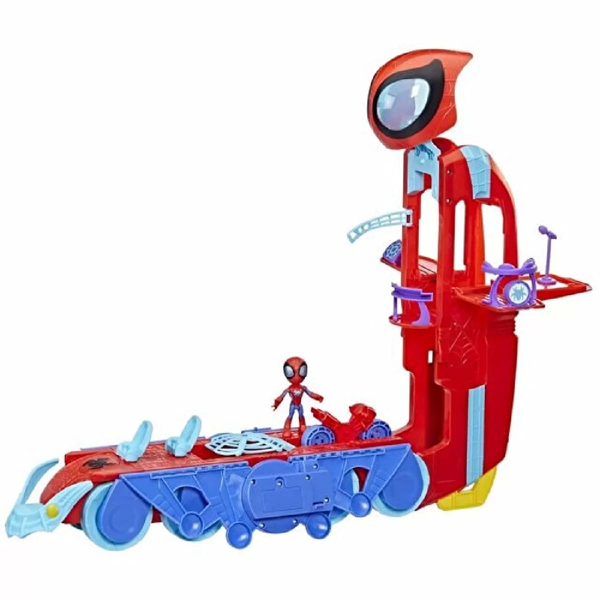 Spidey And His Amazing Friends Örümcek Komuta Aracı F3721 Kız Erkek Çocuk Oyuncak Eğitici Oyuncaklar - Image 1