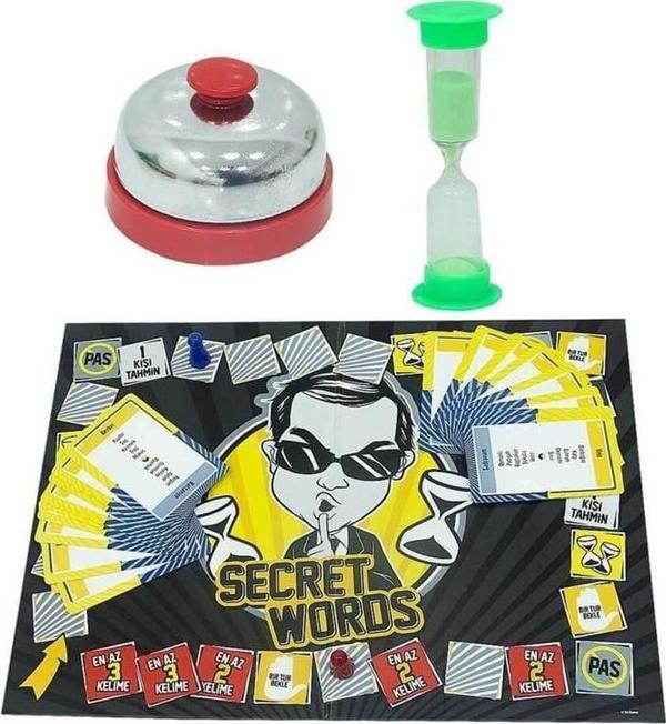 Secret Words Yasaklı Kelime Oyunu Kız Erkek Çocuk Oyuncak Eğitici Oyuncaklar - Image 1