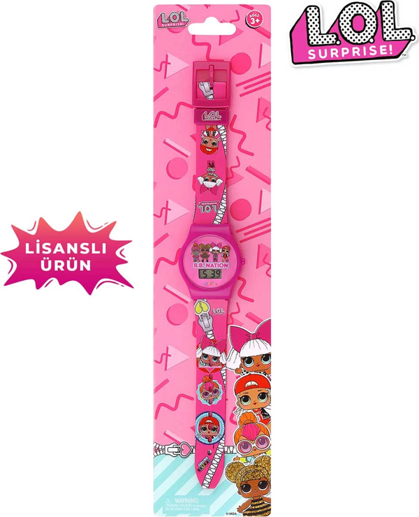 MiniFlak Lisanslı LOL Surprise LOL7152 Çocuk Kol Saati Kız Erkek Çocuk Oyuncak Eğitici Oyuncaklar - Image 1