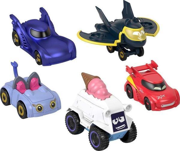 HML20 Fisher-Price Batwheels Çoklu Araç Paketi Kız Erkek Çocuk Oyuncak Eğitici Oyuncaklar - Image 1