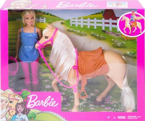 FXH13 Barbie ve Güzel Atı Oyun Seti Kız Erkek Çocuk Oyuncak Eğitici Oyuncaklar - Image 1